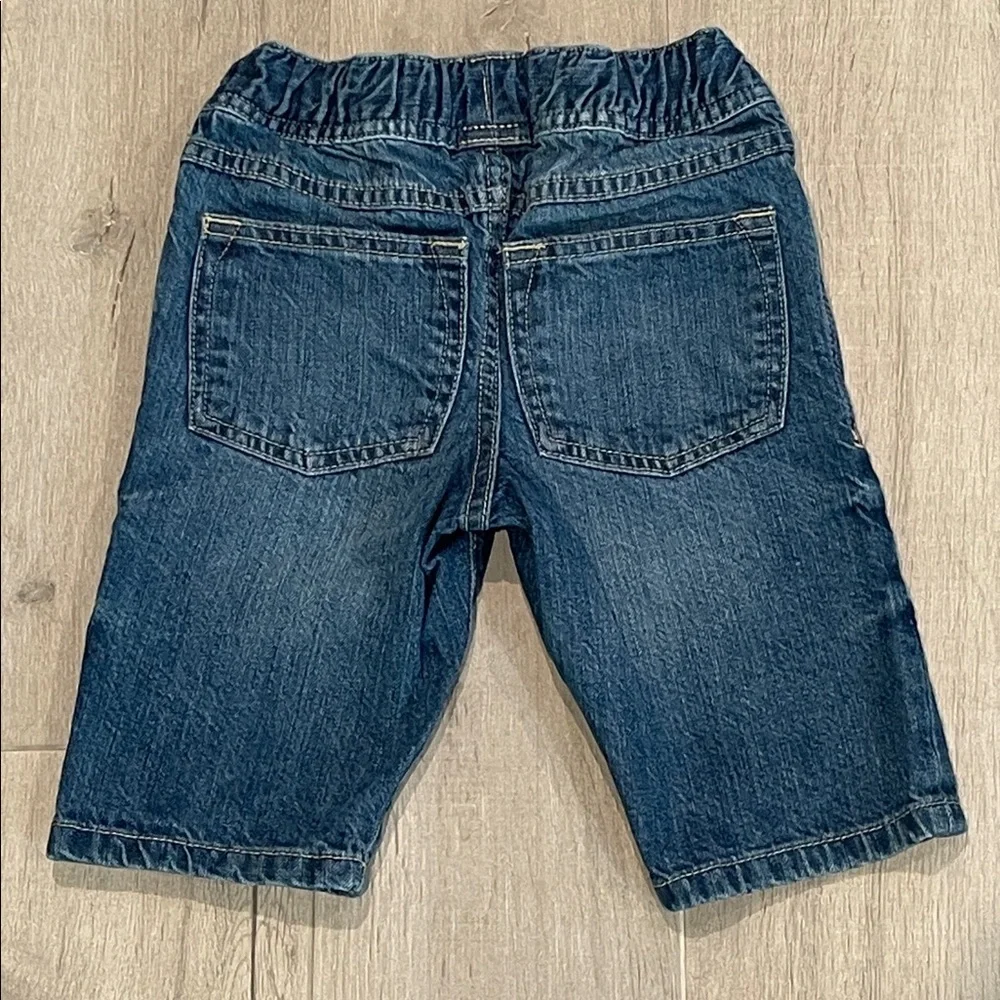 GAP Kids Blue Denim Shorts with Drawstring Size XS Regular